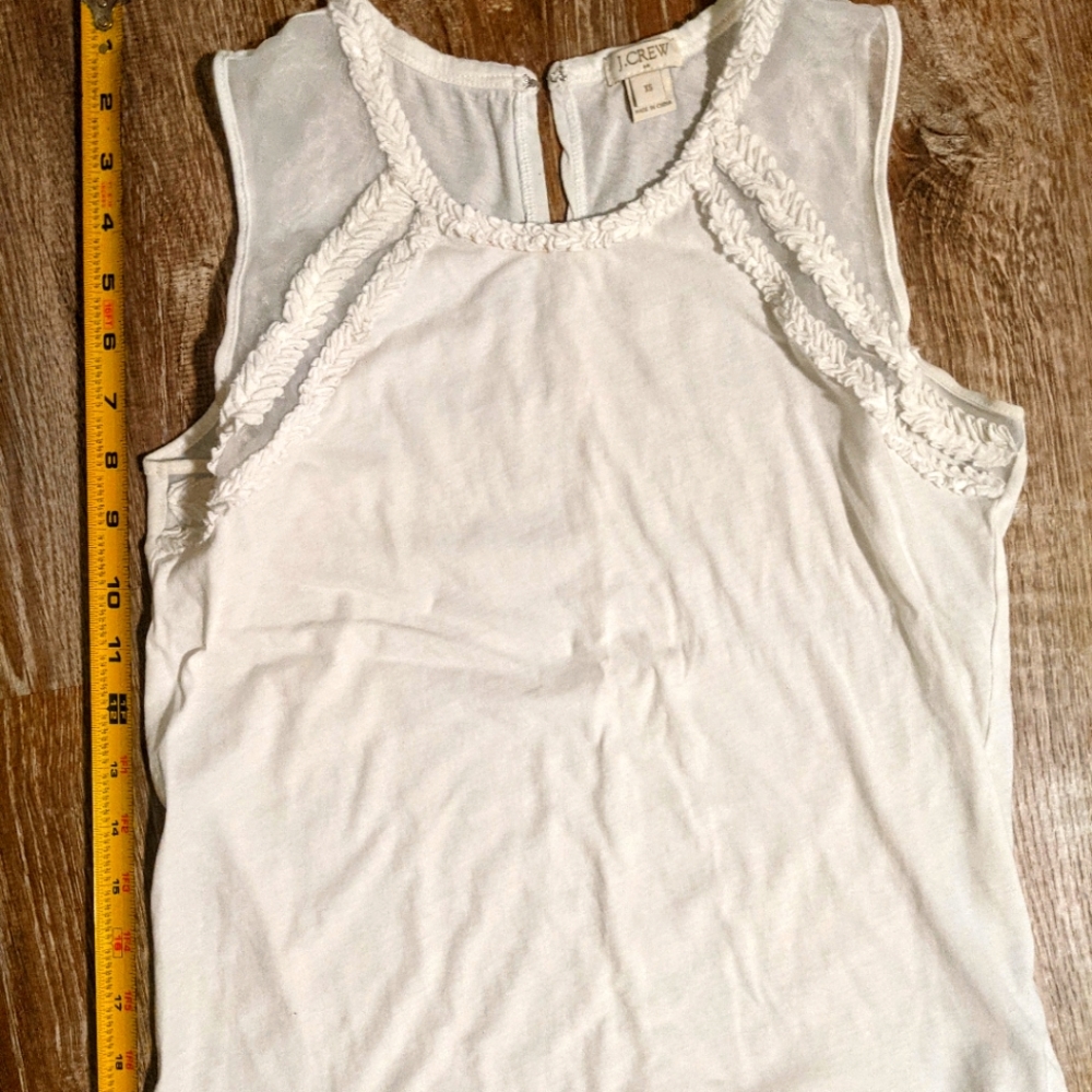 Ruffle tank